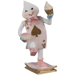 Clayre & Eef 6PR4222 Decorative doll 4x4x9 cm pink...