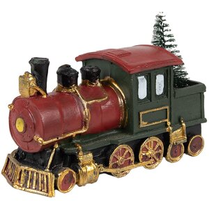 Clayre & Eef 6PR4335 Decoration locomotive 11x5x7 cm...