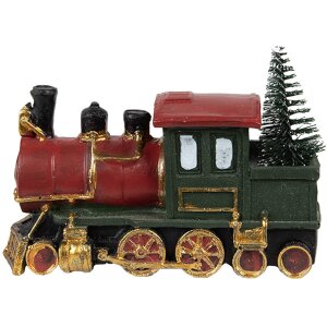 Clayre & Eef 6PR4335 Decoration locomotive 11x5x7 cm...