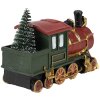 Clayre & Eef 6PR4335 Decoration locomotive 11x5x7 cm green red gold