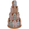 Clayre & Eef 6PR4350 Decoration house with LED Ø 18x33 cm 3xAAA