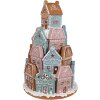 Clayre & Eef 6PR4351 Decoration House with LED Ø 19x28 cm 3xAAA