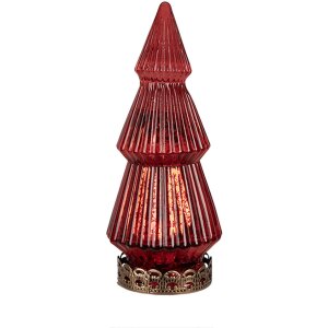 Clayre & Eef 6GL4569R Christmas Tree with LED Red...