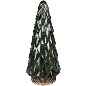 Clayre & Eef 6GL4572GR Christmas Tree with LED Green...