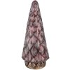 Clayre & Eef 6GL4586 Christmas Tree with LED Ø 11x24 cm Purple