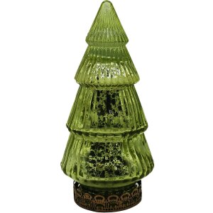 Clayre & Eef 6GL4602 Christmas Tree with LED Green...