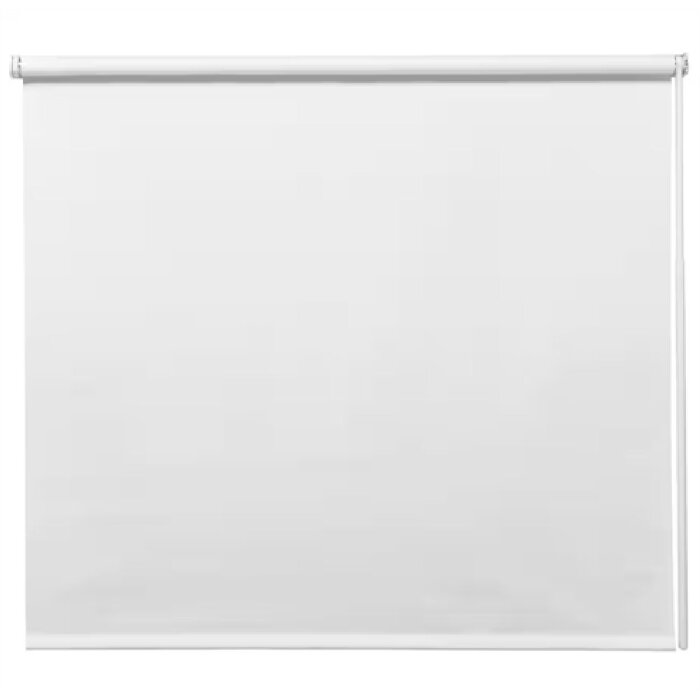 Passport photo roller blind white