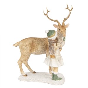 Clayre & Eef 6PR4187 Decoration child with deer...