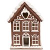 Clayre & Eef 6PR4359 Decoration house with LED 17x10x22 cm 3xAAA