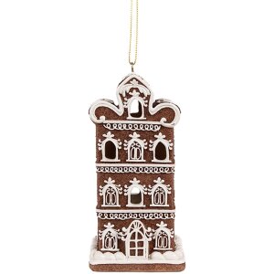 Clayre & Eef 6PR4360 Decoration pendant gingerbread...