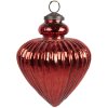 Clayre & Eef 6GL4548M Christmas tree baubles Ø 10x13 cm red