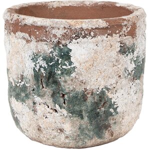 Clayre & Eef 6TE0530M Flowerpot Beige Ø 14x12 cm