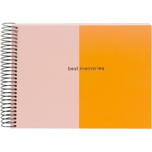 Goldbuch spiral album Coloration orange-rosé 24x17...