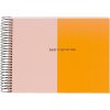 Goldbuch spiral album Coloration orange-rosé 24x17 cm 40 white pages