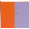 Goldbuch photo album Coloration orange lilac 25x25 cm 60 white pages