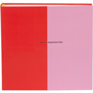 Goldbuch Photo Album Coloration Red Pink 25x25 cm 60...