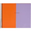 Goldbuch spiral album Coloration orange lilac 34x30 cm 40 pages photo cardboard