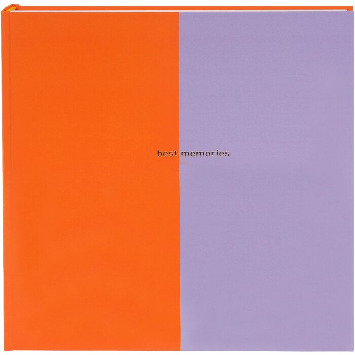 Goldbuch photo album Coloration orange/lilac 30x31 cm 60 pages art paper