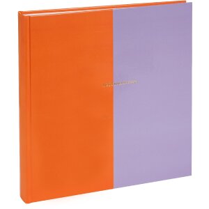 Goldbuch photo album Coloration orange/lilac 30x31 cm 60...