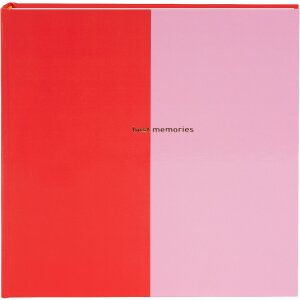 Goldbuch photo album Coloration red/pink 30x31 cm 60...