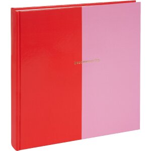 Goldbuch photo album Coloration red/pink 30x31 cm 60...