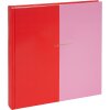 Goldbuch photo album Coloration red/pink 30x31 cm 60 pages with glassine