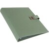 Goldbuch document folder Bella Vista artichoke 27x34 cm 5 pockets linen