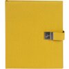 Goldbuch document folder Bella Vista mustard 27x34 cm linen 5 pockets