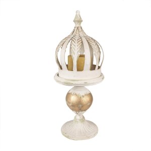 Clayre & Eef 5Y1212 Decoration Ornament Beige Gold Ø 22x53 cm