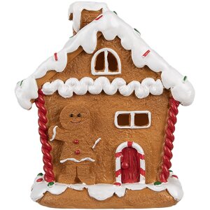 Clayre & Eef 6PR4341 Decoration gingerbread house...