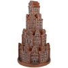 Clayre & Eef 6PR4343 Decoration house with LED Ø 18x33 cm 3xAAA