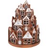 Clayre & Eef 6PR4345 Decoration house with LED Ø 21x26 cm 3xAAA