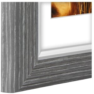 Hama plastic frame Lima graphite grey 15x20 cm