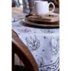 Clayre & Eef GTW01 Tablecloth deer motif 100x100 cm