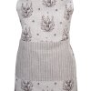 Clayre & Eef GTW41 apron deer pattern 70x85 cm