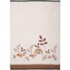 Clayre & Eef LFJ42-2 Kitchen Towel with Mushrooms Beige 50x70 cm