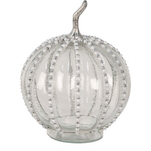 Clayre & Eef 6GL4544L Decoration pumpkin glass...