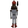 Clayre & Eef 6Y5608 Decoration Nutcracker Red Grey 12x9x36 cm