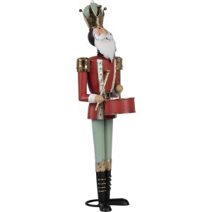 Clayre & Eef 6Y5609 Decoration Nutcracker 12x12x37 cm