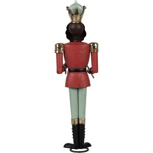 Clayre & Eef 6Y5609 Decoration Nutcracker 12x12x37 cm