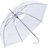 Juleeze JZUM0079W Umbrella 56 cm transparent white