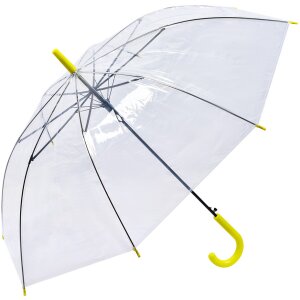 Juleeze JZUM0079Y Umbrella transparent yellow 56 cm