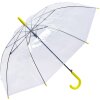 Juleeze JZUM0079Y Umbrella transparent yellow 56 cm