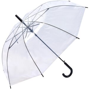 Juleeze JZUM0079Z Umbrella Transparent Black 56 cm