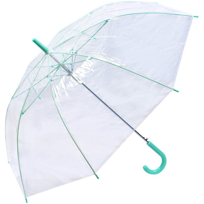 Juleeze JZUM0080GR Umbrella Transparent 58 cm green