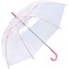 Juleeze JZUM0080P Umbrella transparent pink 58 cm