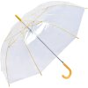 Juleeze JZUM0080Y Umbrella transparent yellow 58 cm