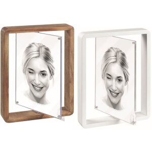 Mascagni A1381 Double-sided wooden photo frame...