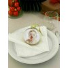 Deknudt S66FJ5 Christmas bauble gold glitter for inserting a photo