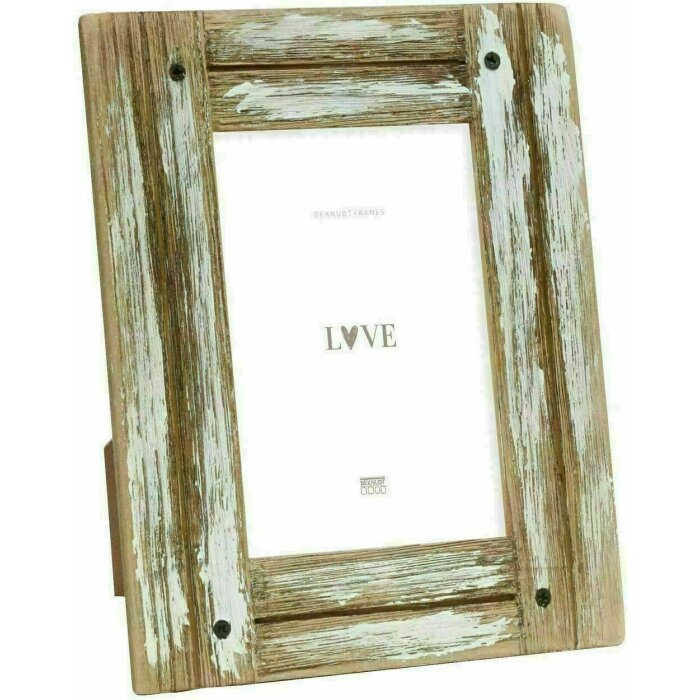 Deknudt S67UD1 picture frame driftwood white brown natural 13,0x18,0 cm